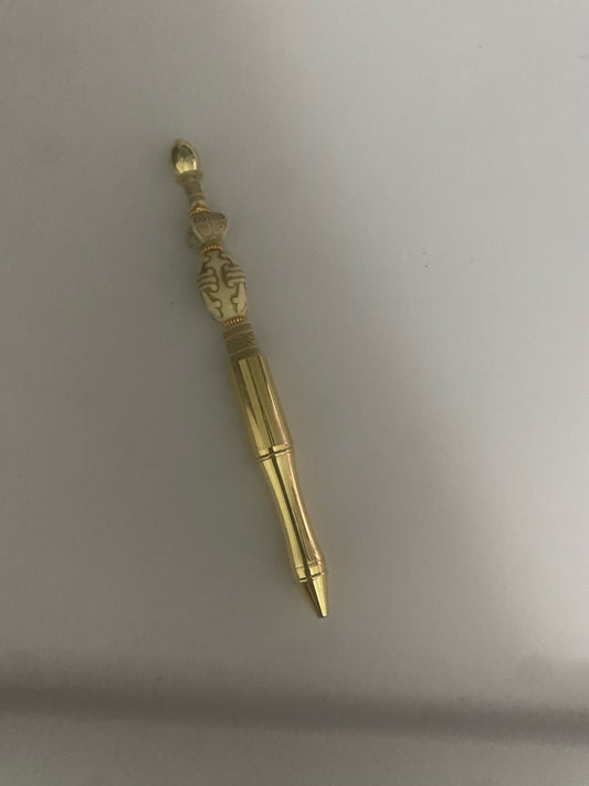 Ivory Legacy Beaded Pen